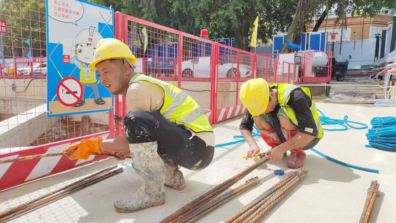 国际大厦项目工地施工现场4